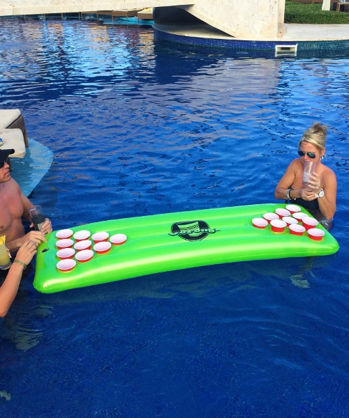Floating Beer Pong Table