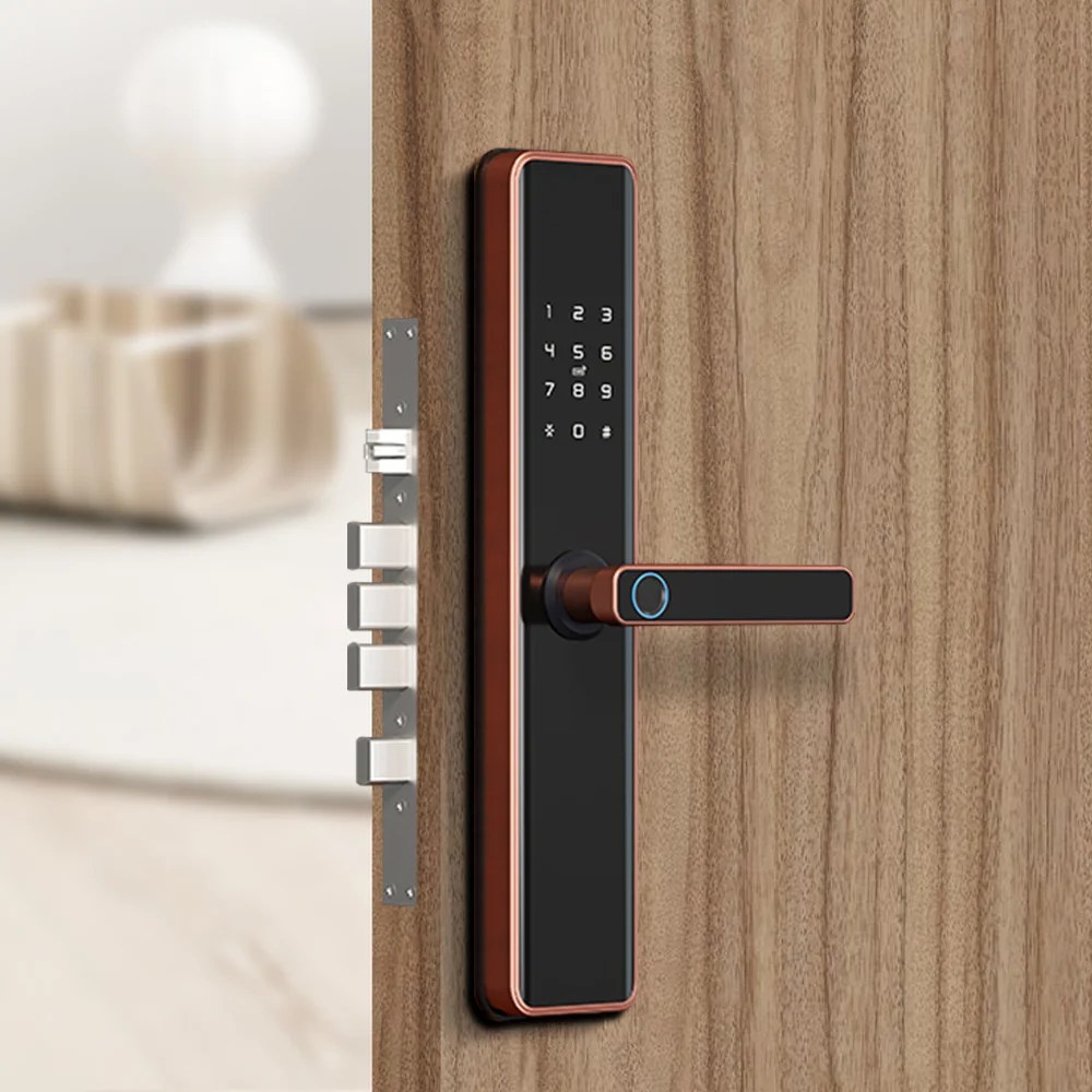 Buy Smart WiFiZigbee Biometric Digital Door Lock TechAccess Shop