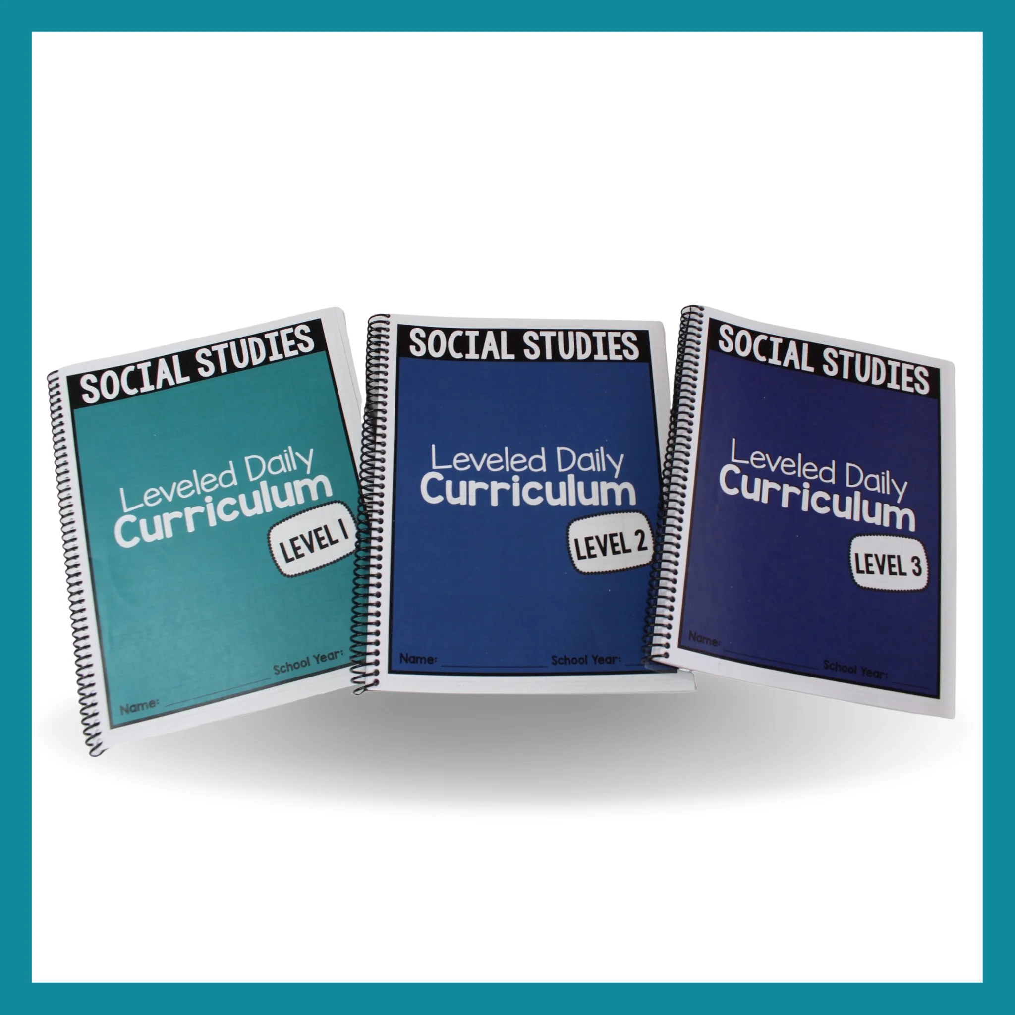 Social Studies Leveled Daily Curriculum The Autism Helper