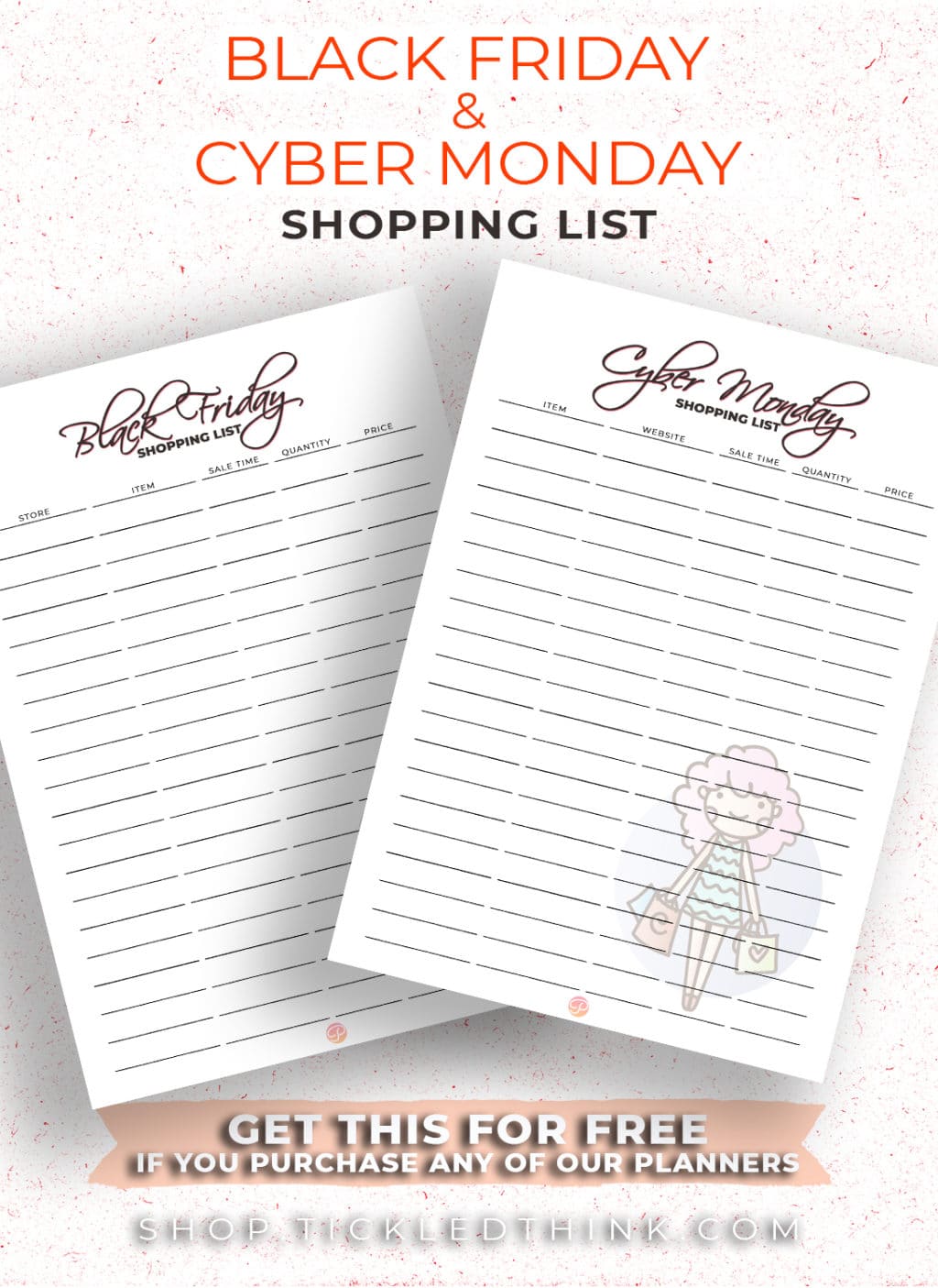 Holiday Printable Planner - Tickled Think Printables