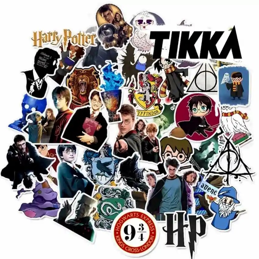 Stickers de Harry Potter (15 Pcs) Tikka Shop