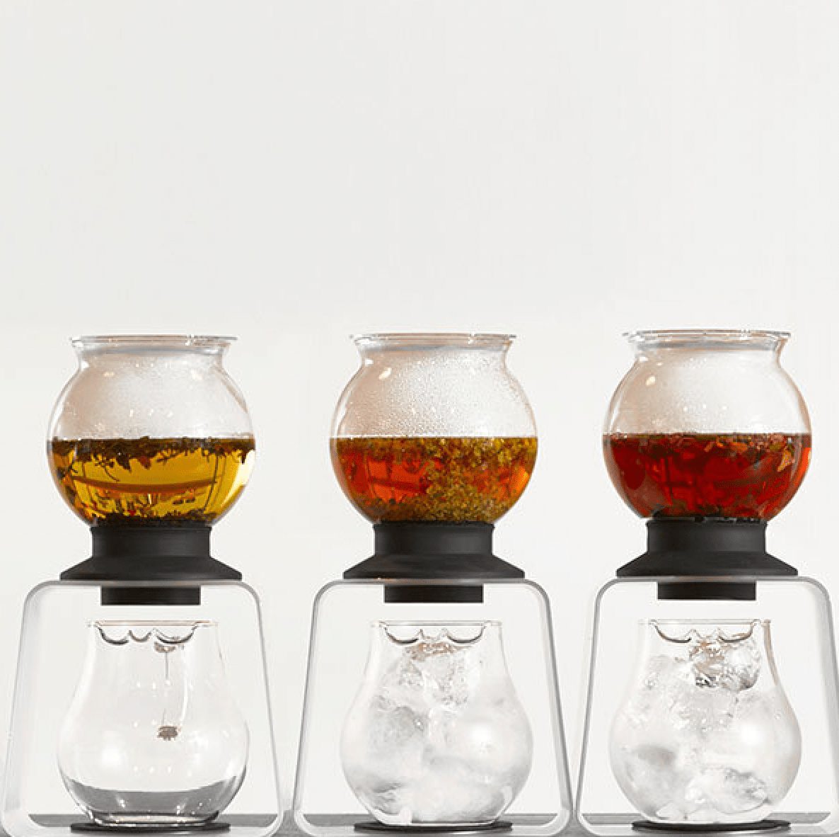 Hario TDR80B Tea Dripper Largo (Black) Toffin Digital