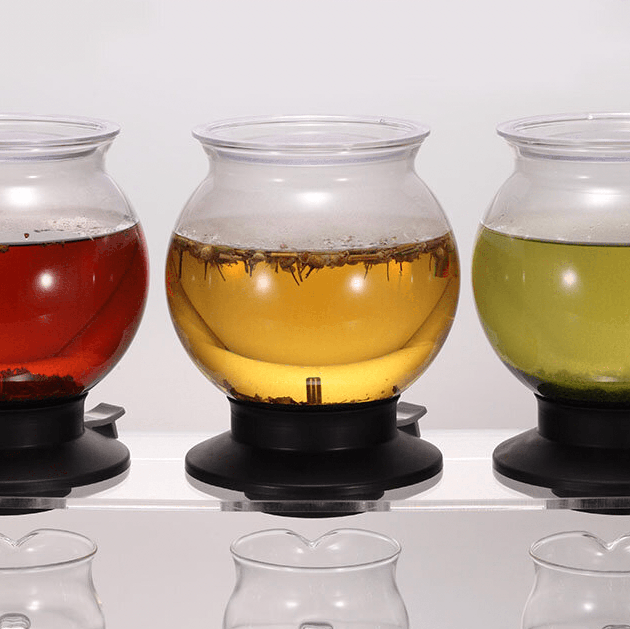 Hario TDR80B Tea Dripper Largo (Black) Toffin Digital