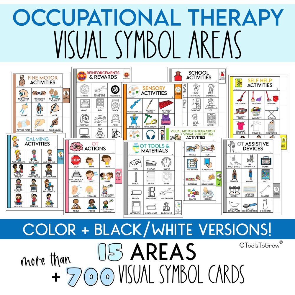 OCCUPATIONAL THERAPY Visual Schedule Boards Shop Tools To Grow