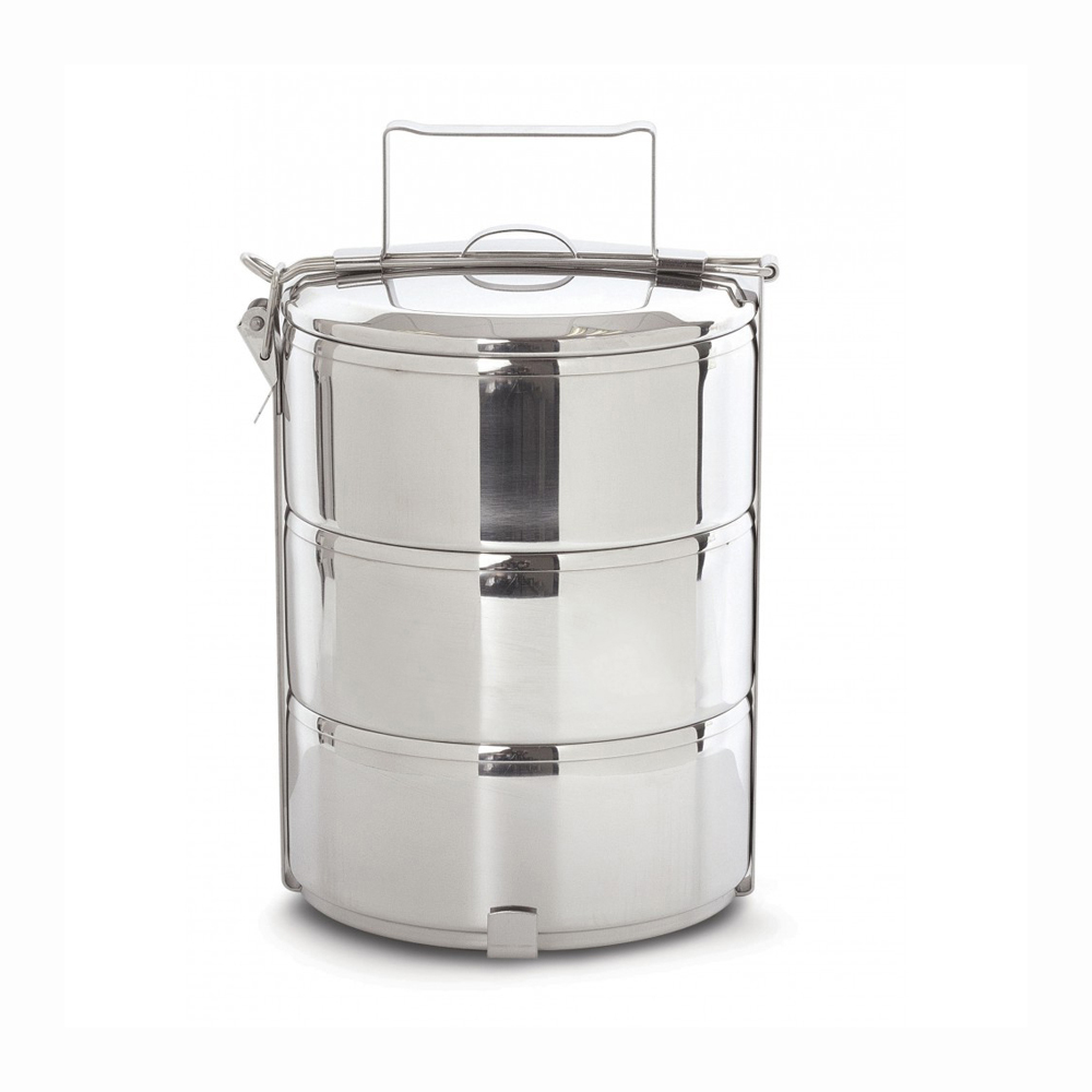 Zebra Stainless Steel 3 Tier Tingkat Food Carrier 16cm ToTT Store