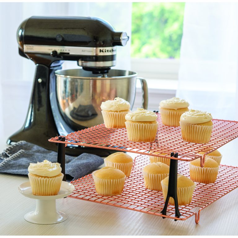 Nordic Ware Copper Plated Steel Wire Stackable Cooling Rack L16.7xW11