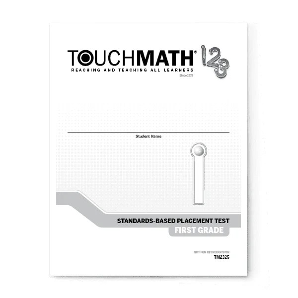 Grade 1: Placement & Proficiency Tests – 5 Pack (10 tests) - TouchMath