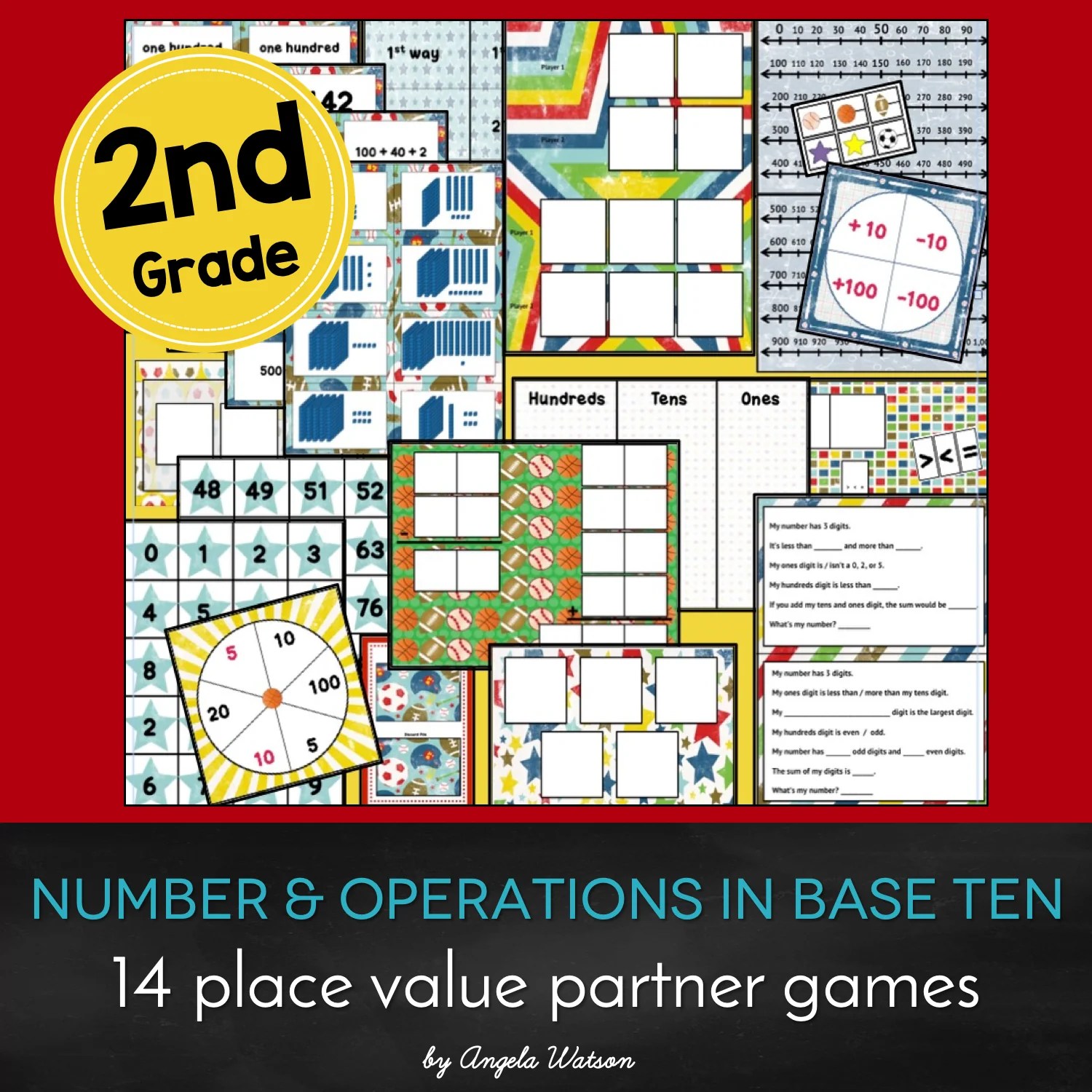 2nd Grade Place Value Games – Truth for Teachers