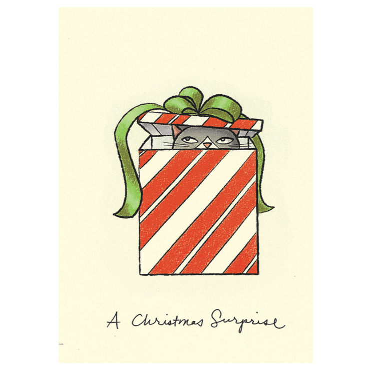 Merry Christmas Surprise Christmas Surprise Christmas card Two Bad Mice