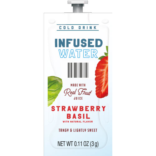 Flavia COLD Strawberry Basil Infused Water 5/18ct Freshpacks