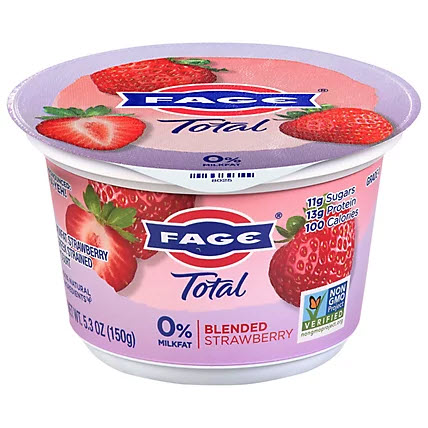 Fage Total 5 Strawberry Greek Yogurt 12/5.3oz Cups FSY5