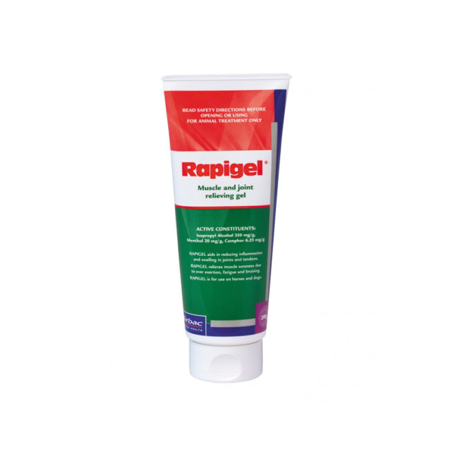 Buy Rapigel Muscle & Joint Relieving Gel 200g • VETaround Online Shop