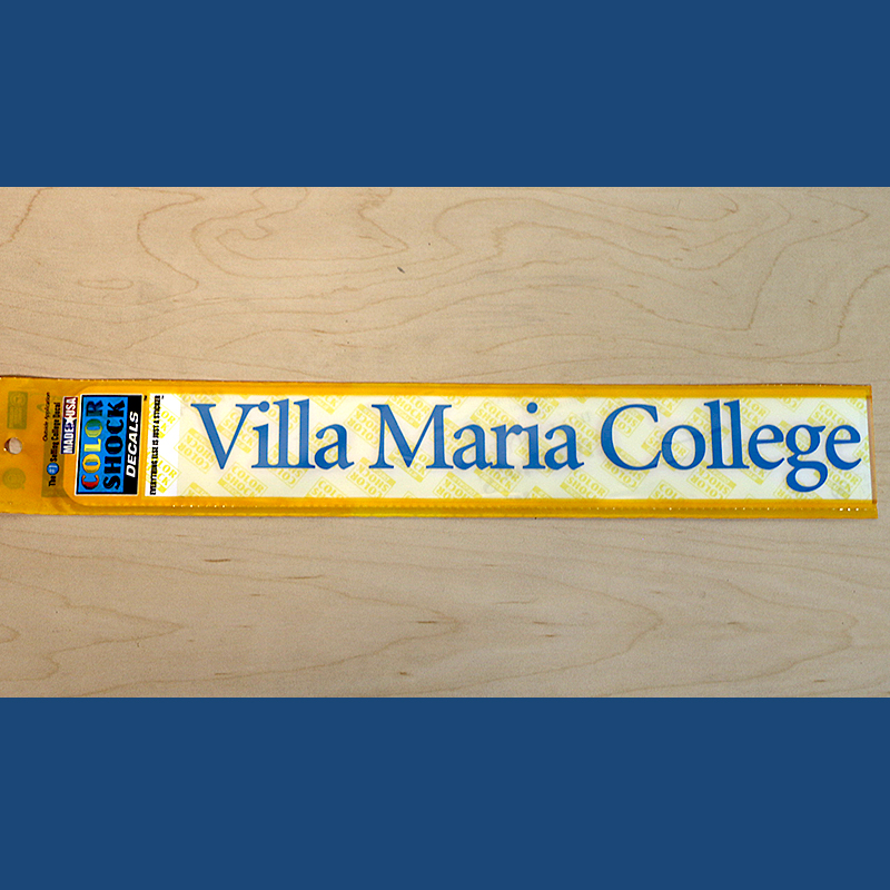 Villa Maria Car Decal Villa Maria College Shop