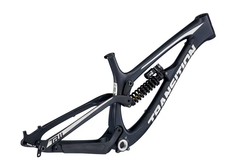 Transition TR11 V2 Carbon DH Frame Set Black Chrome