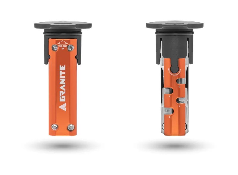 Granite STASH MTB Hidden Steerer Tube MultiTool Orange