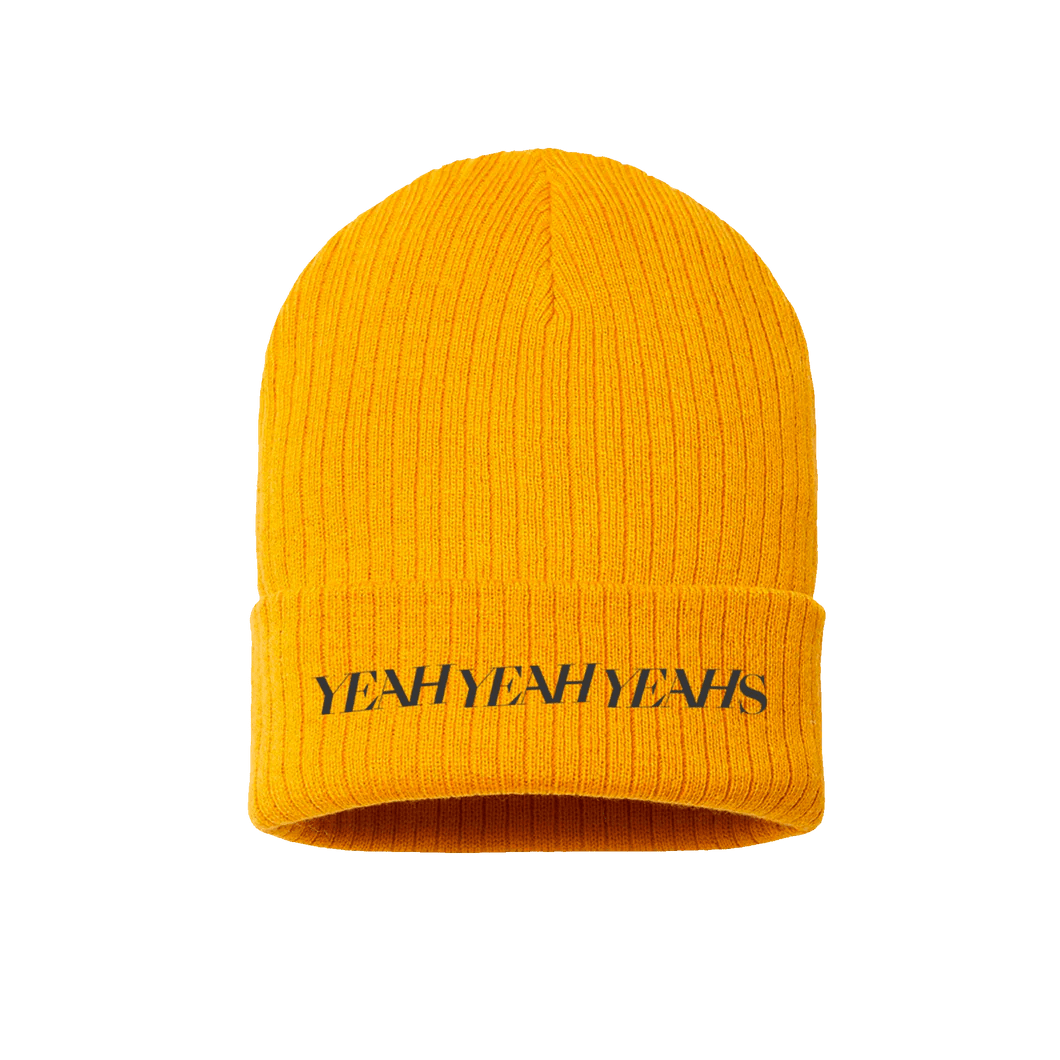 Cool It Down Mustard Beanie Yeah Yeah Yeahs