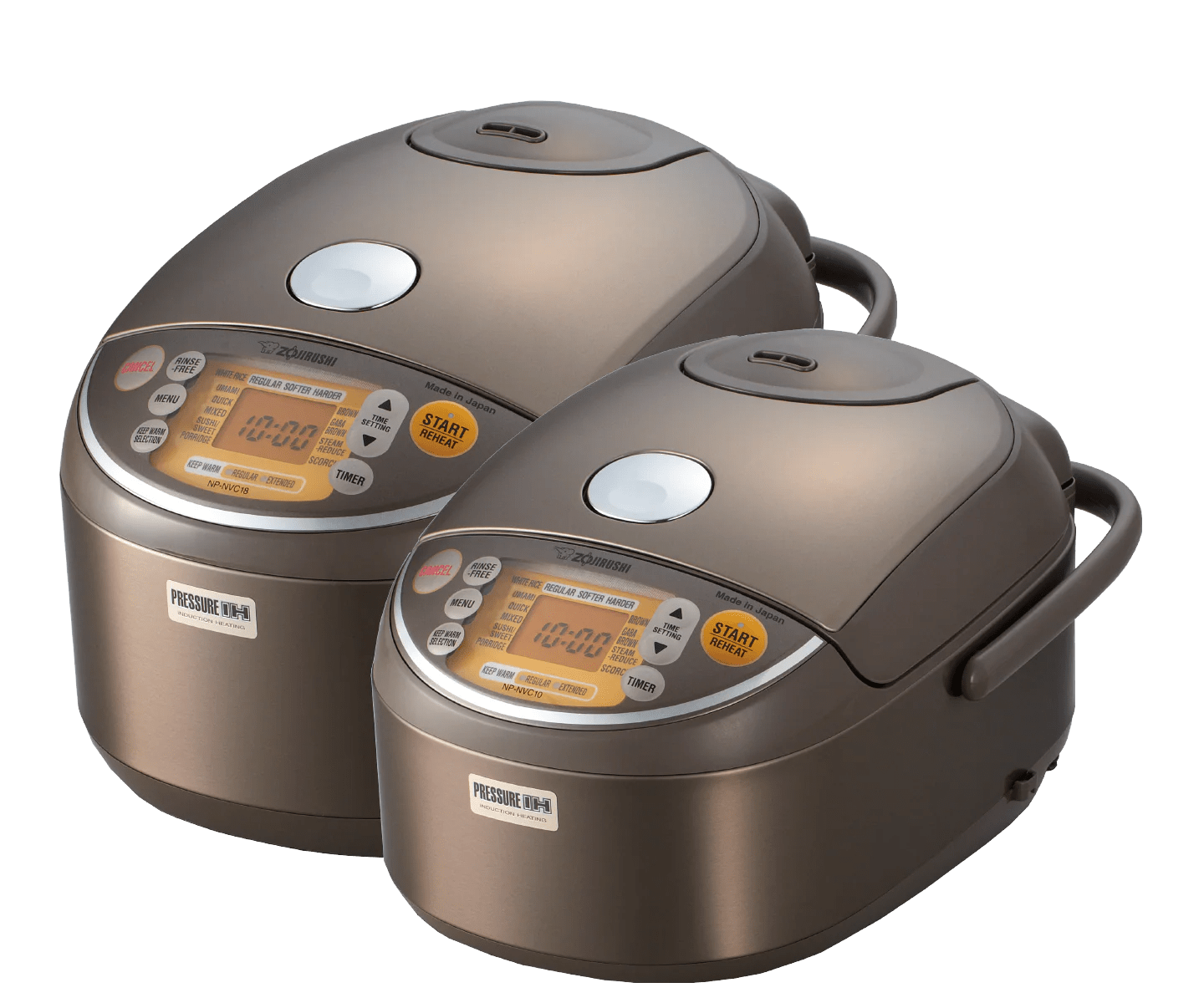 Induction Heating Pressure Rice Cooker & Warmer NPNVC10/18 Zojirushi