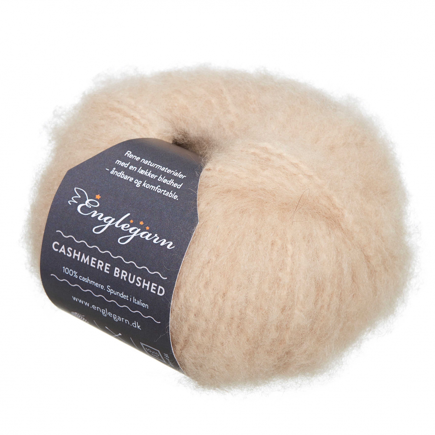 Englegarn Cashmere Brushed 100 rent cashmeregarn