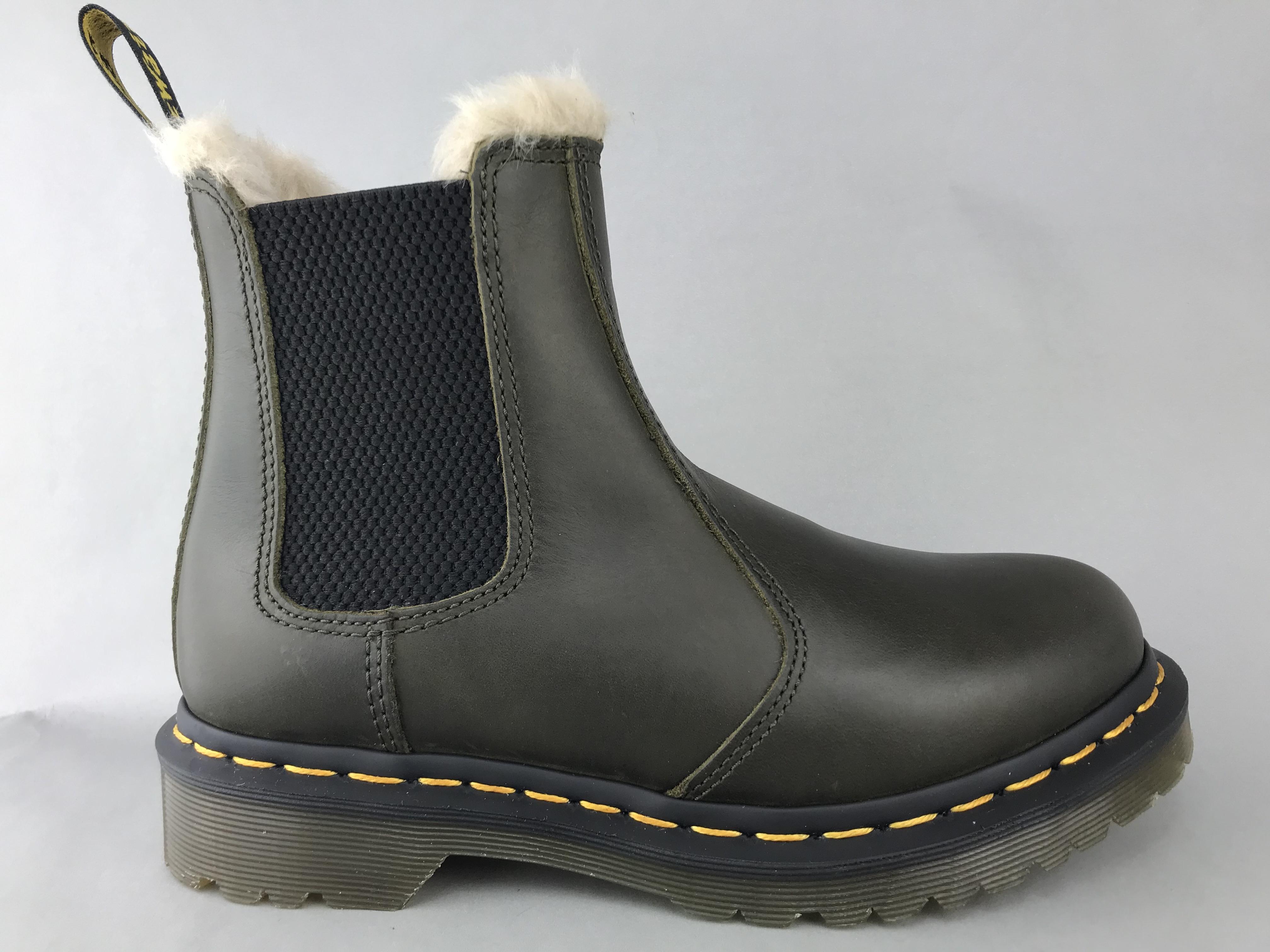 Dr. Martens chelsea støvle m. foer olive LEONORE DAME zjoos