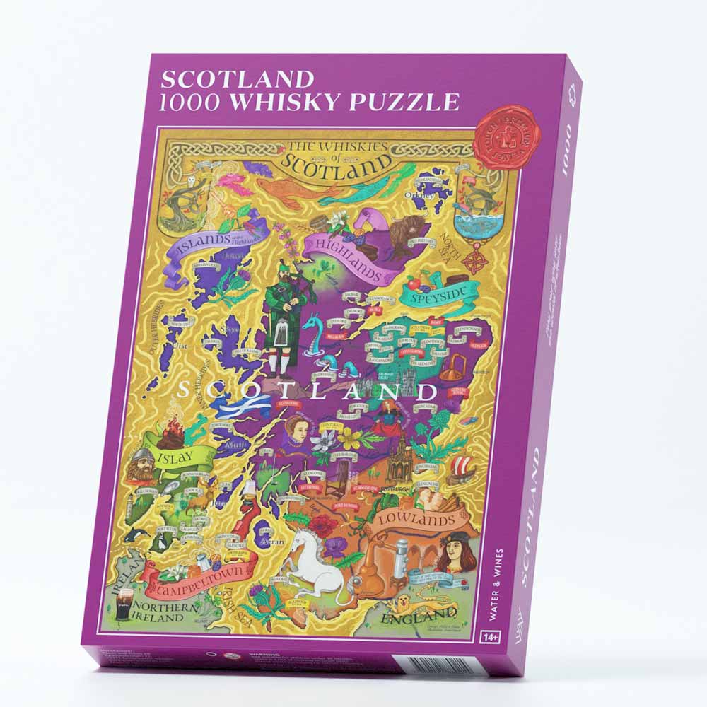 Wine Puzzle Scotland Puzzles Wineandbarrels A/S