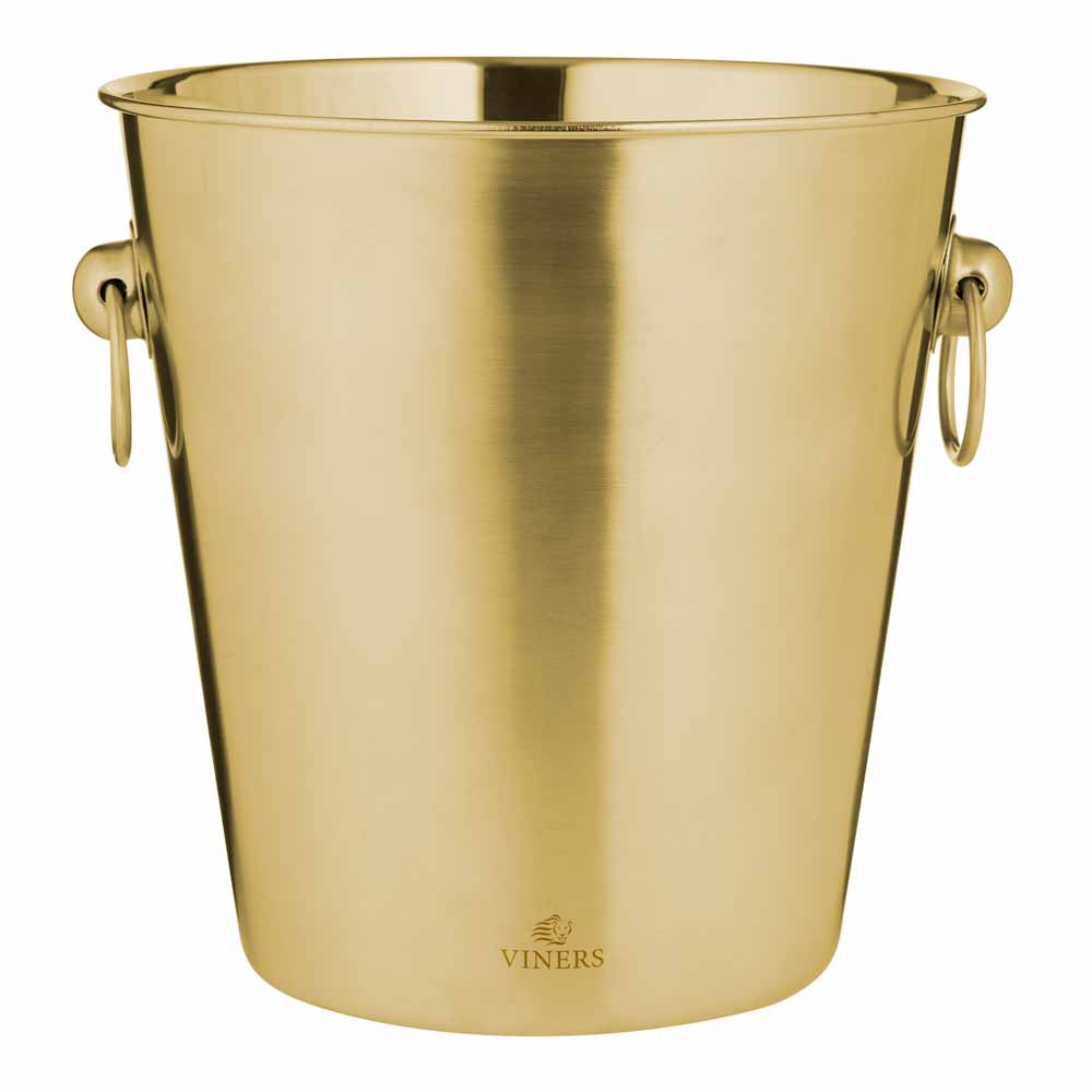 Viners Champagne cooler in brass look Wine cooling Wineandbarrels A/S