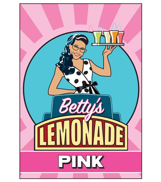Betty's Lemonade Pink Betty's Lemonade BRODERS