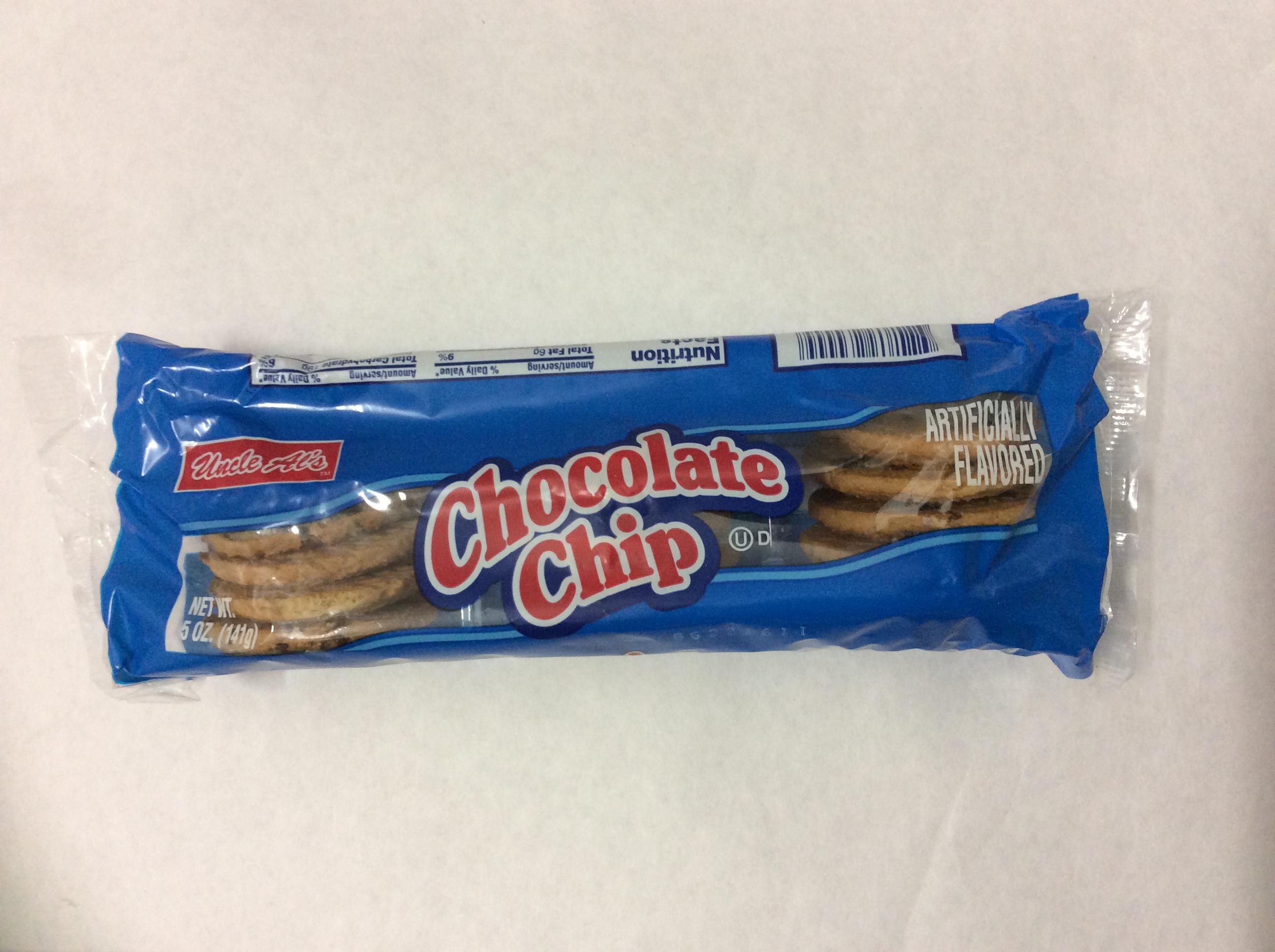 UNCLE AL’S CHOCOLATE CHIP COOKIES 5OZ Shop 242