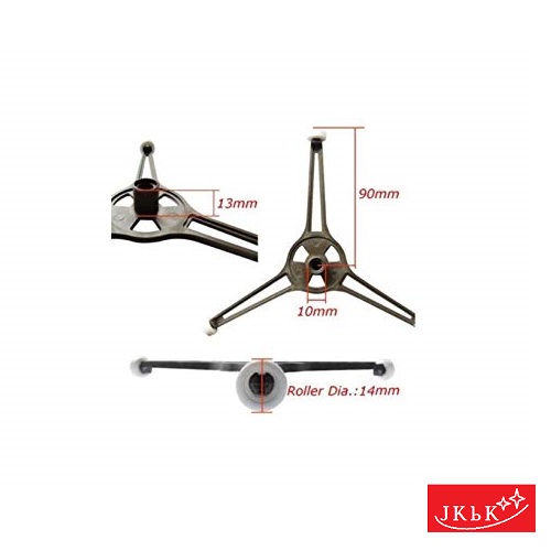 Turntable Tray/Rotating Plate Triangle Support for Microwave Ovens