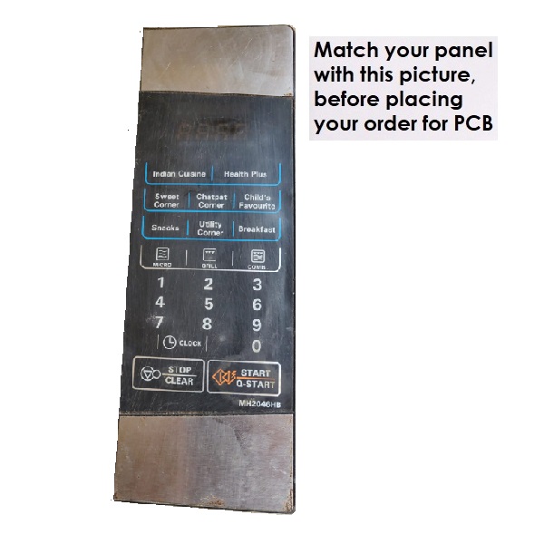 J K b K PCB Model No. MH2046HB Microwave Oven COMPATIBLE for LG
