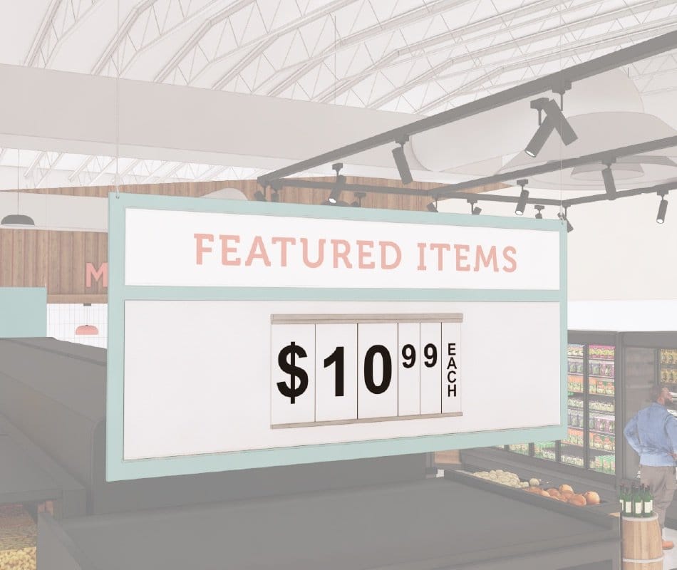 Promo Sign Insert (Iconic) Flip Pad Shop2It Retail