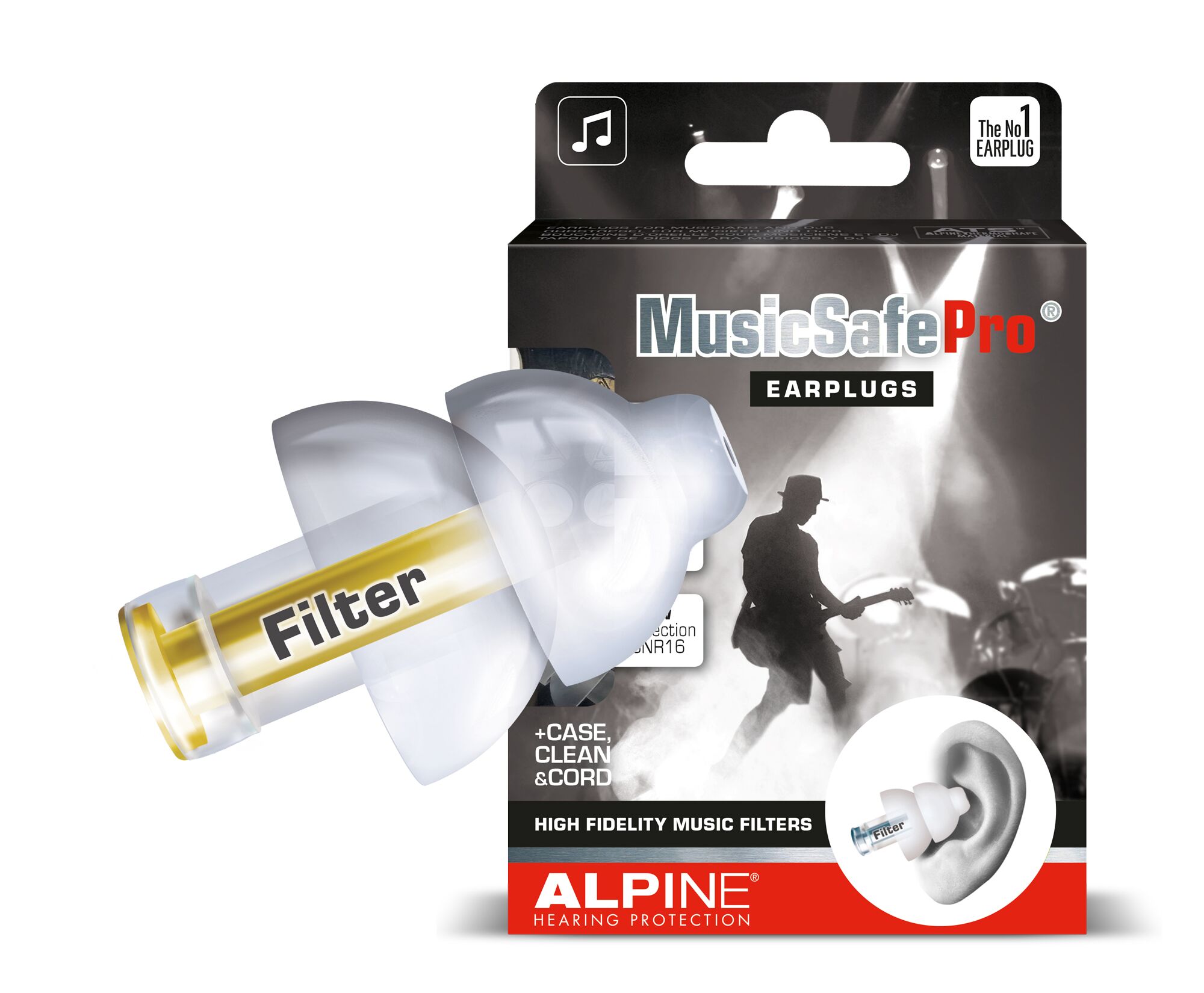 Alpine MusicSafe Pro | Optimale ørepropper til musikere