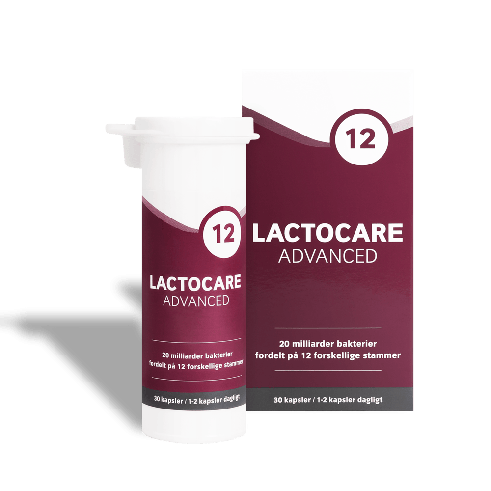 Lactocare Advanced 30 kapsler Kosttilskud Danskhomøopatiskapotek.dk