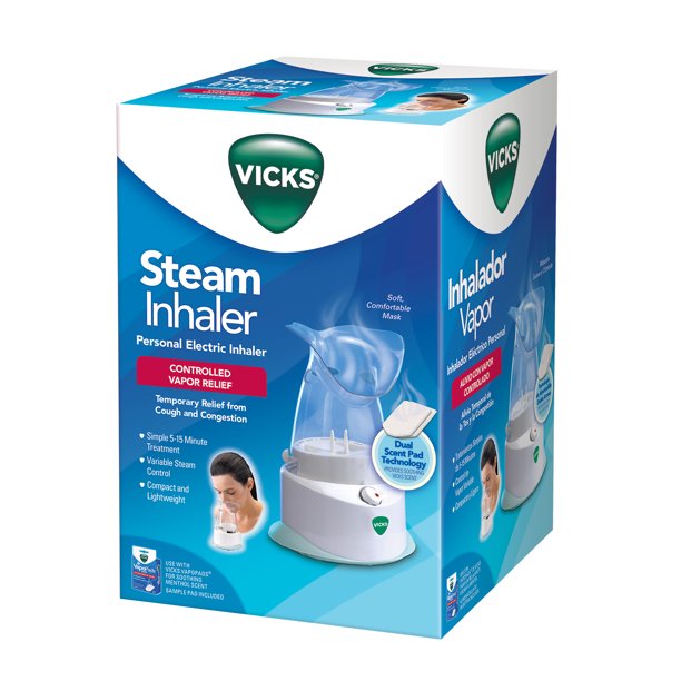 Vicks® Electric Personal Steam Inhaler (V12006) AA Laquis Healthcare