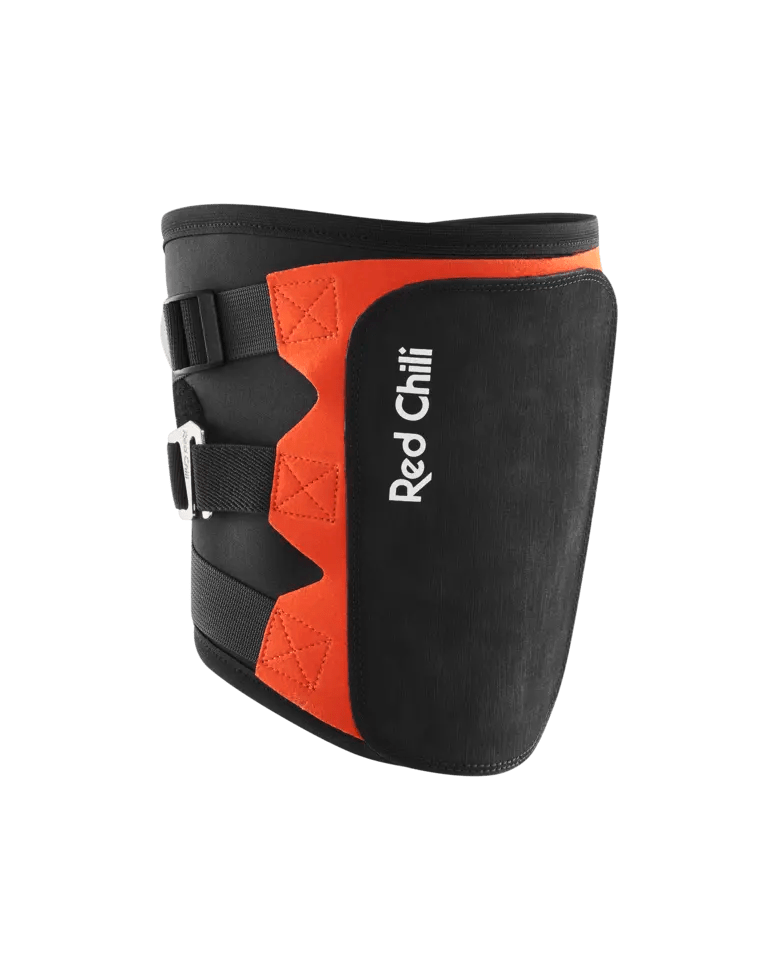 KNEEROCK kneepad for rock climbers Red Chili