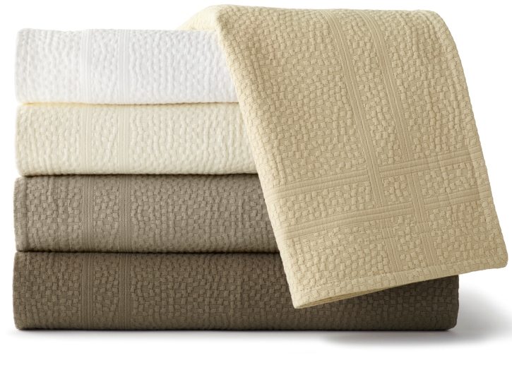 Peacock Alley Montauk Coverlet California King Pearl Bedding Bedspreads