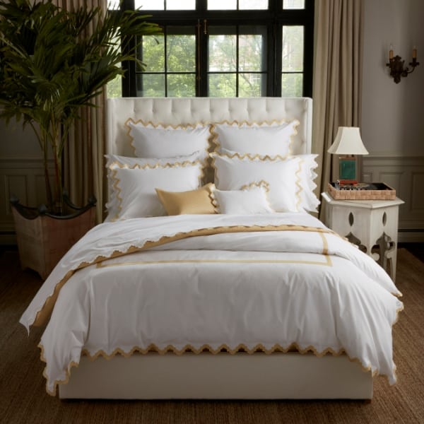 Aziza Bedding Matouk Luxury Percale Bedside Manor Ltd