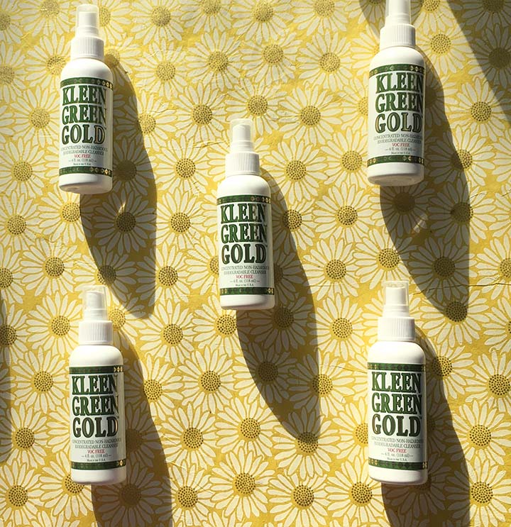 Kleen Green Gold Glass Cleaner