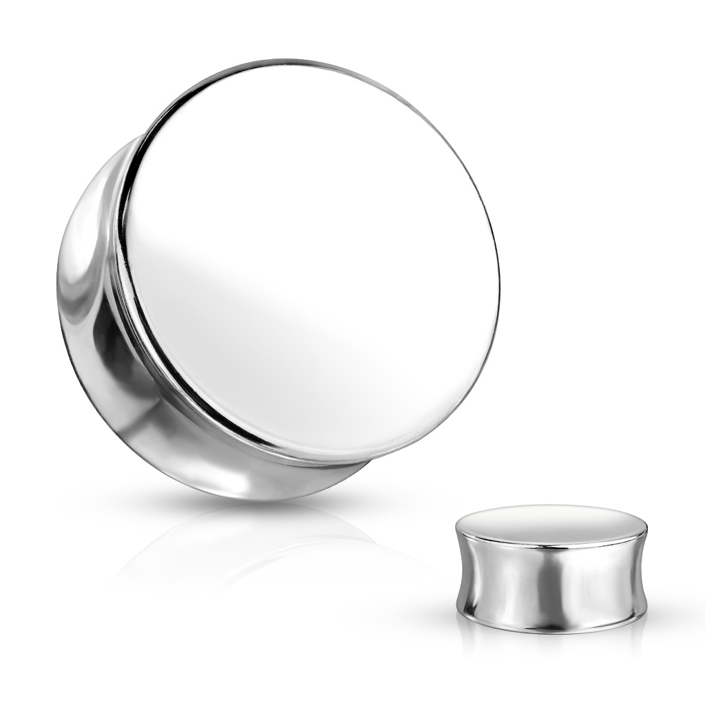 Solid Surgical Steel Saddle Plug The Body Jewellery Store