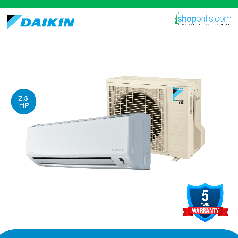 DAIKIN FTKQ25TVM DSmart Inverter Wall Type Aircon