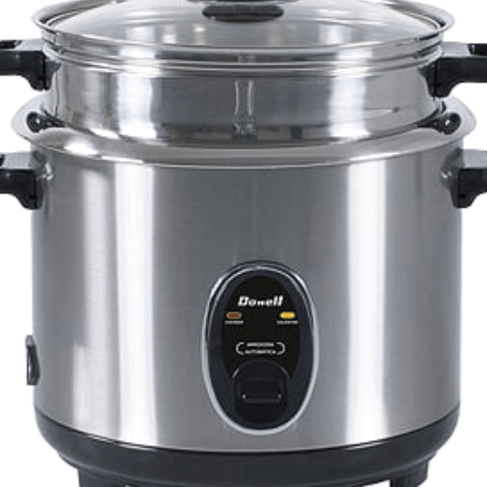 Dowell RC58SS 5 Cups Stainless Rice Cooker with Steamer