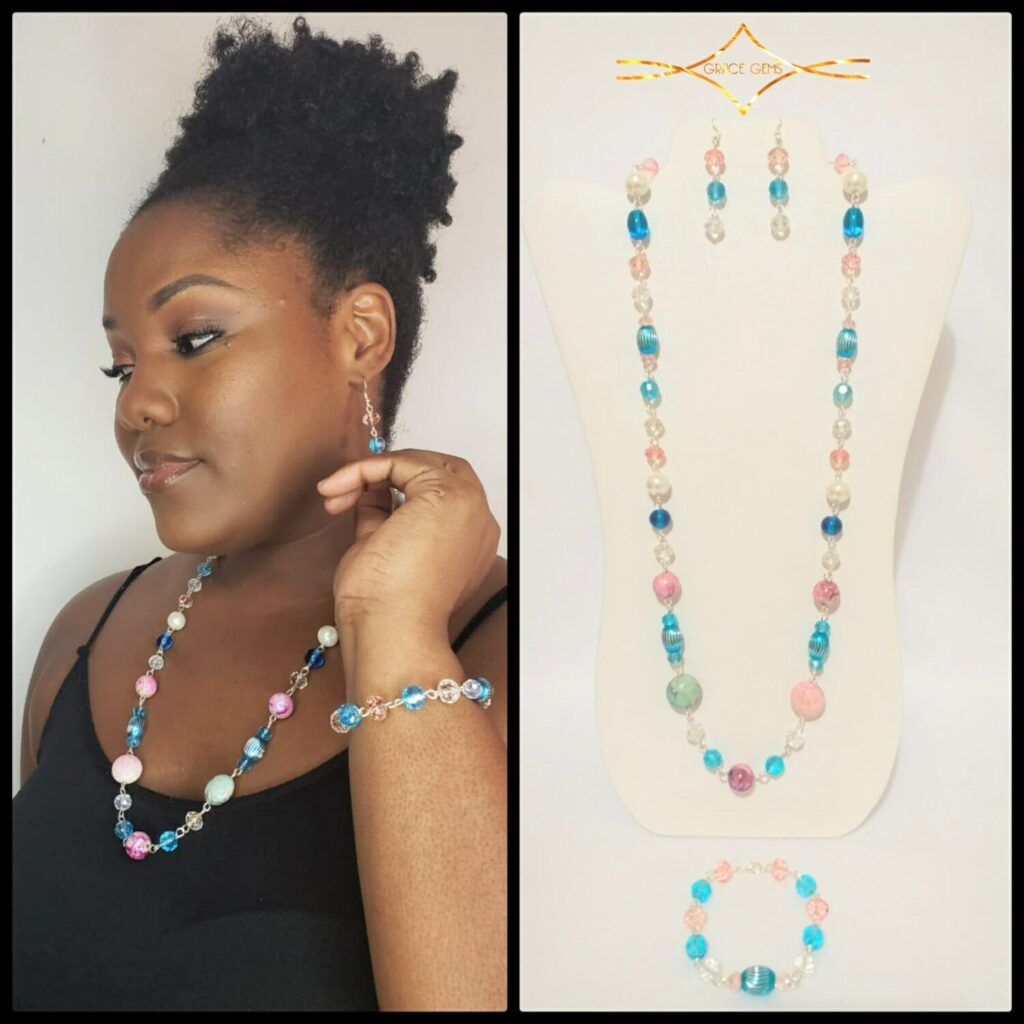 Beaded Necklace Set ShopCaribe