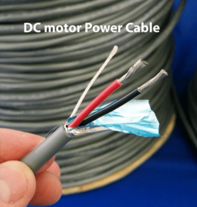DC Servo Motor Power Cable