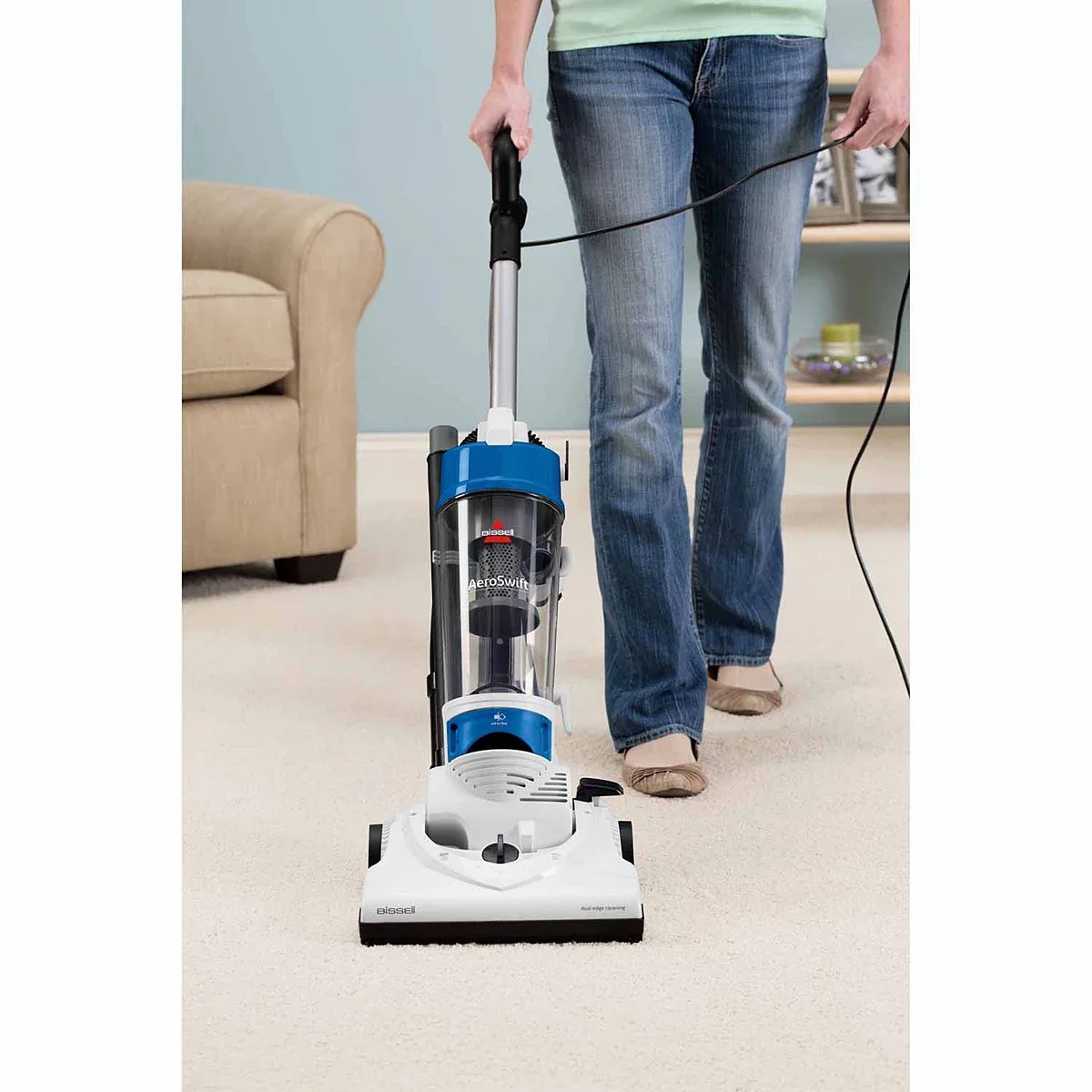 Bissell AeroSwift Compact Bagless Upright Vacuum ShopCGX
