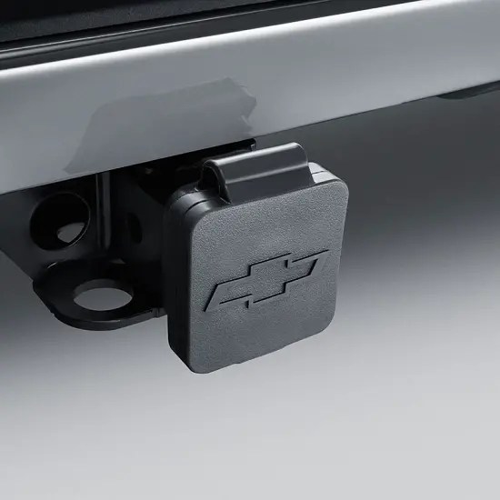 2024 Tahoe Trailer Hitch Receiver Cover Black Embossed Bowtie