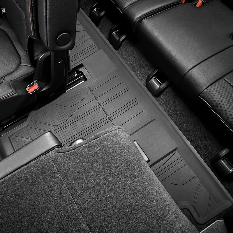 2022 Traverse Floor Liners Black Third Row 2nd Row Captain