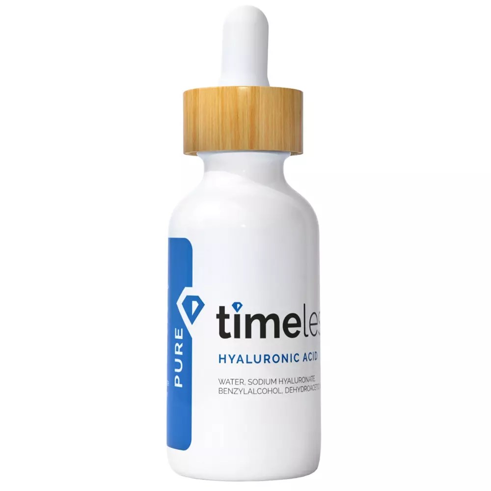 TIMELESS Hyaluronic Acid 100 Pure Serum hialurono rūgšties serumas