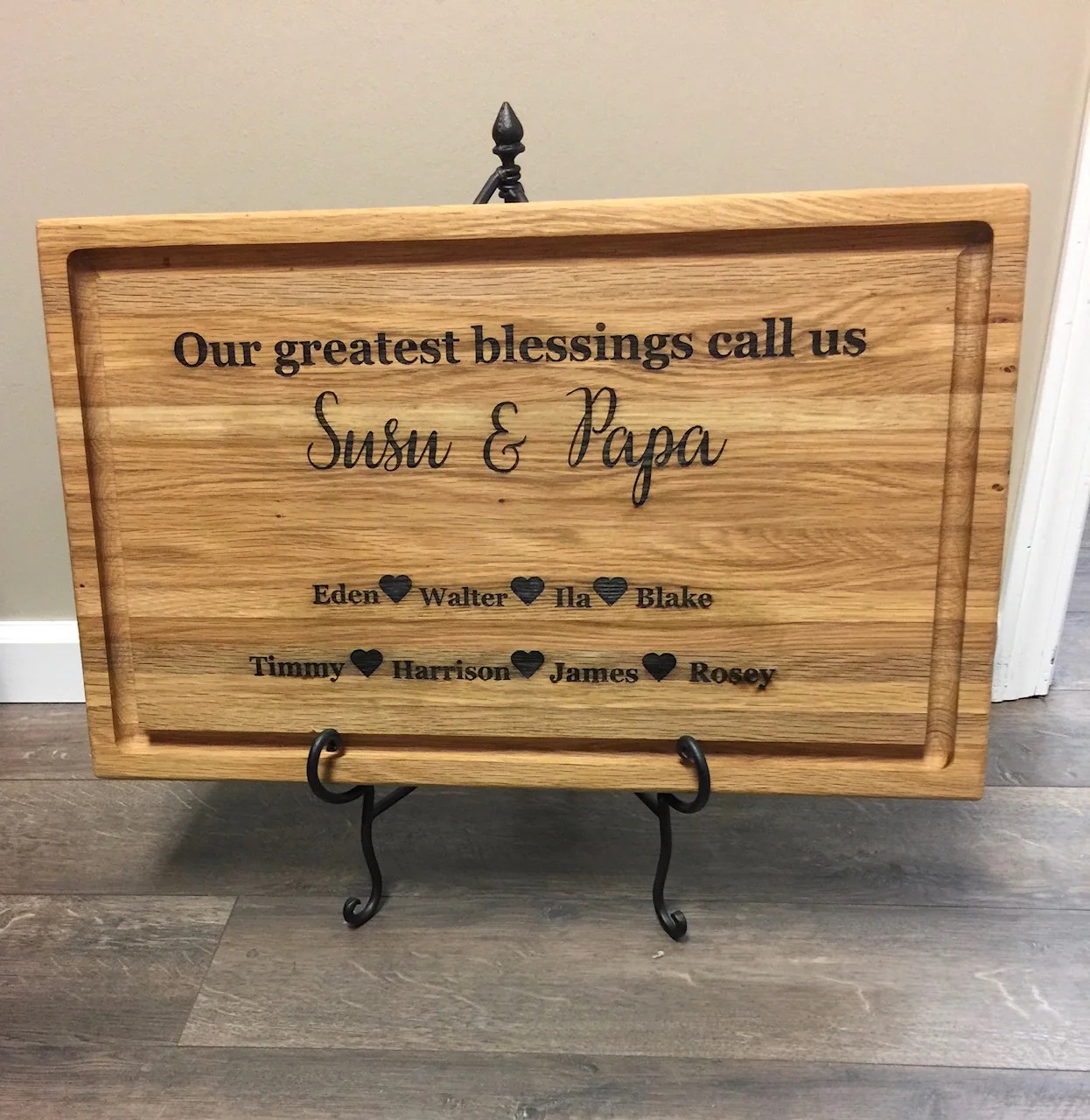 Custom Engraving My Cobblestone Cottage