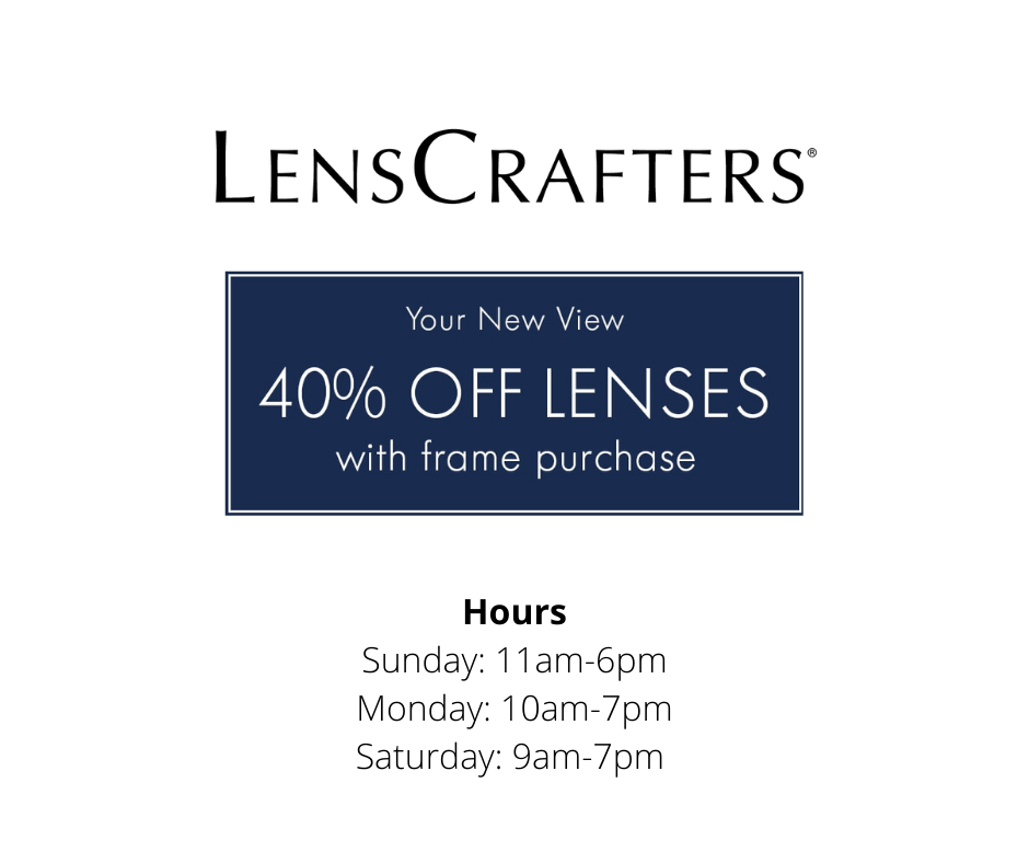 LensCrafters – 40% Off | Shop Crossings at Corona