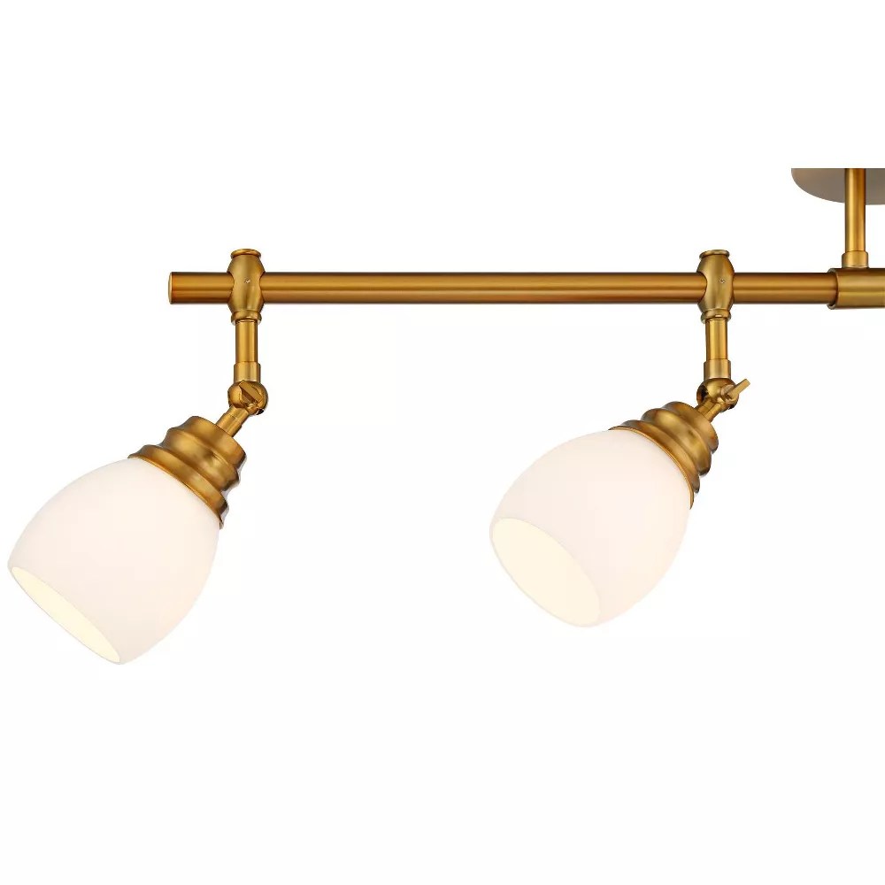 Pro Track Elm Park 4Head Wall or Ceiling Track Light Fixture Kit Spot