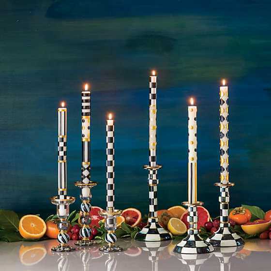 MacKenzieChilds Tango Candlestick Large Shop Dekado